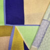 Viskose-Jacquard mit farbintensivem geometrischem Muster