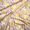 Baumwollsatin "Sarah Fabrics", Achat-Muster gelb