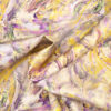 Baumwollsatin "Sarah Fabrics", Achat-Muster gelb