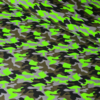 Jersey Baumwolle Camouflage Neongrün