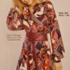 nähstyle Originalstoff Herbst 2020, Modell 10M Kleid