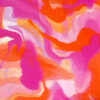 Burda Originalstoff, Viskosestoff Aquarellprint pink