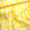 Burda Style Originalstoff, Baunwoll-Leinen-Mischung, Vichy Karo gelb-weiß