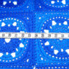 Burda Originalstoff, Häckelspitze, Patchwork crochet, blau