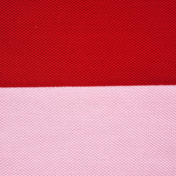 Originalstoff Burda Style 2/2023, Piqué-Jersey Blockstreifen rosa-rot