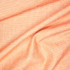 Bekleidungsstoff Leinen-Baumwoll-Mischung, Streifen orange-grau