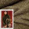 Originalstoff Burda Style 10/22, Modell 119 Pullover, Teddyplüsch armygrün